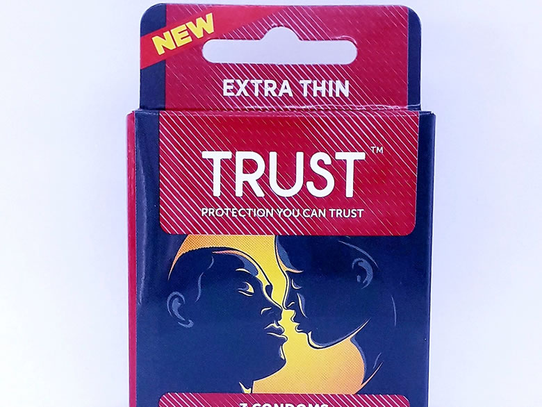 Trust condoms extra thin